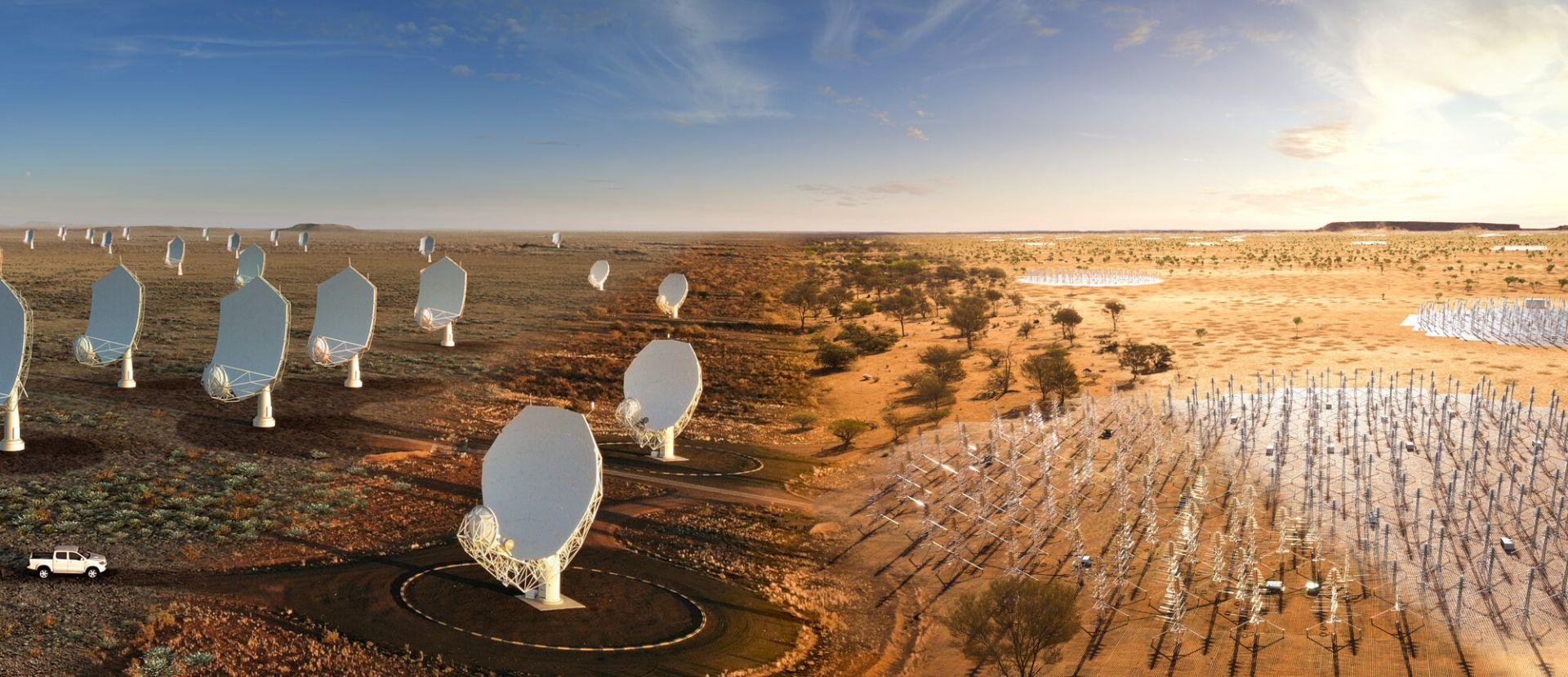SKA Projects - Radio telescopes Australia
